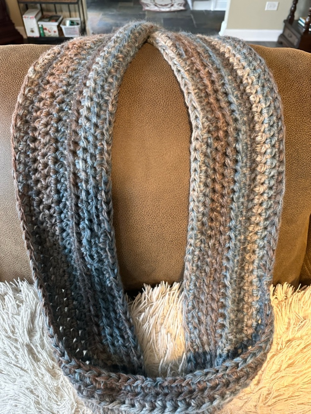 Skyscape Infinity Scarf - Picture 7 of 7